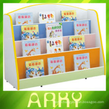 Nursery School Melamine Particle Board Kids Bookshelf